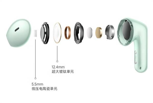 小米REDMI Buds 7S半入耳降噪耳机来袭199元体验五档音效与32小时续航(图1)