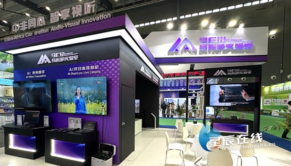 马栏山音视频实验室亮相第四届中非经贸博览会(图1)