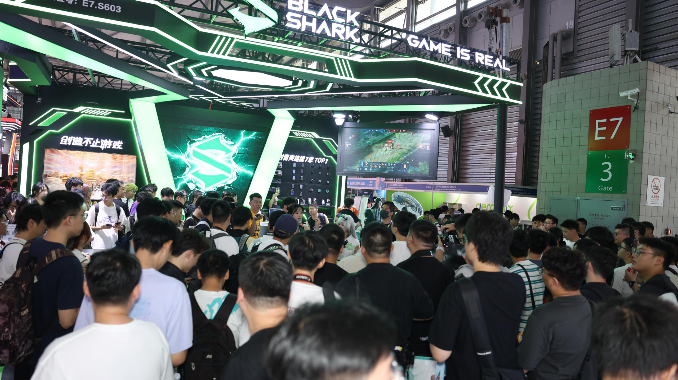 黑鲨2026ChinaJoy参展收官散热矩阵与AI科技产品获玩家高度认可(图1)